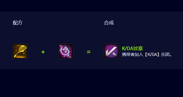 云顶之弈S10KDA纹章怎么合成