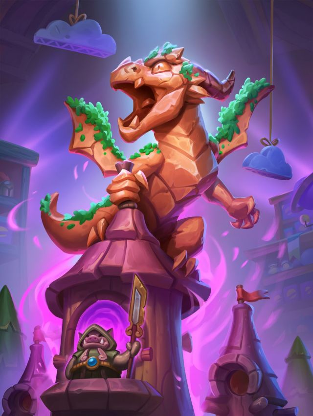 炉石传说绿植幼龙卡牌图鉴