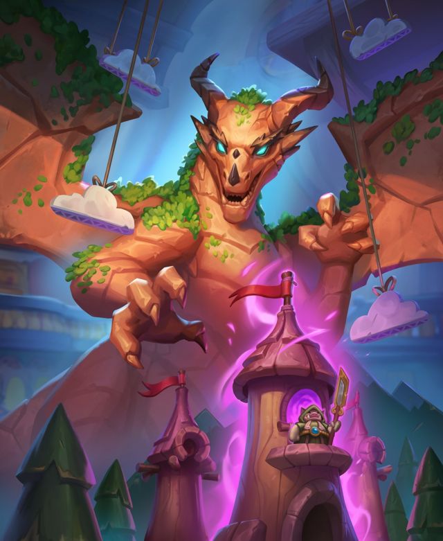 炉石传说绿植幼龙卡牌图鉴