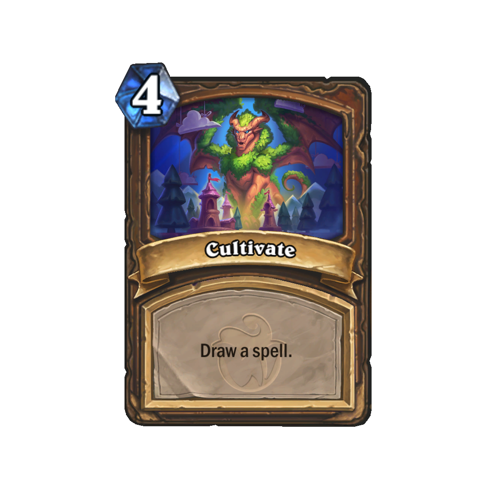 炉石传说绿植幼龙卡牌图鉴