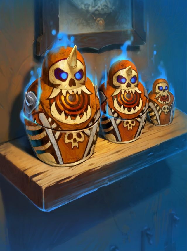 炉石传说套娃傀儡卡牌图鉴