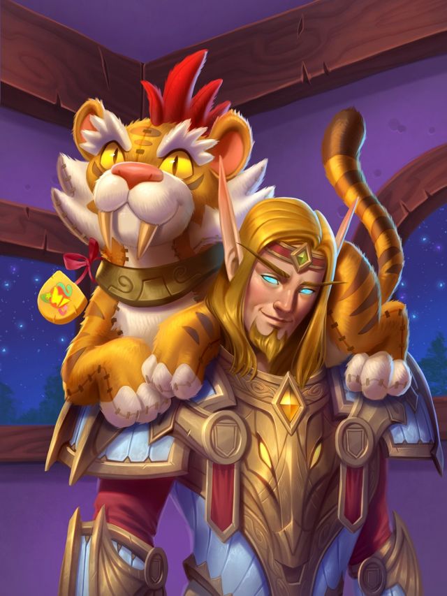 炉石传说绒绒虎卡牌图鉴