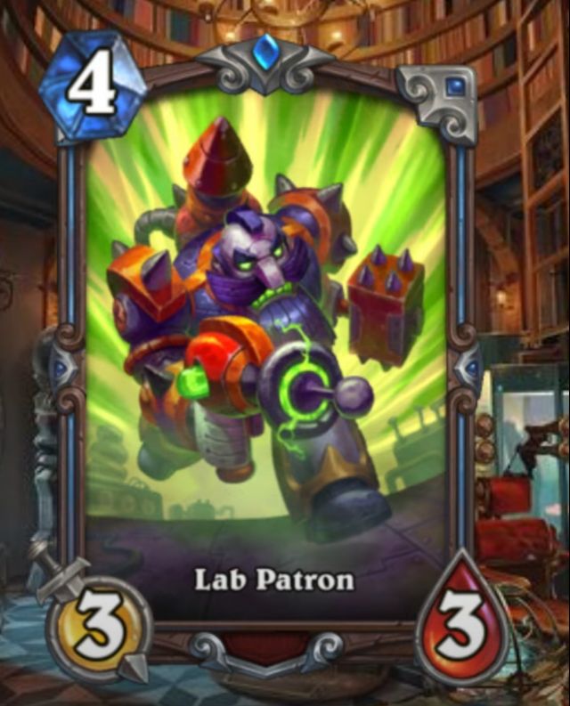 炉石传说实验室奴隶主卡牌图鉴