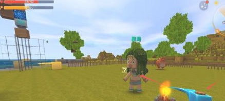 迷你世界怎么让野人农夫干活