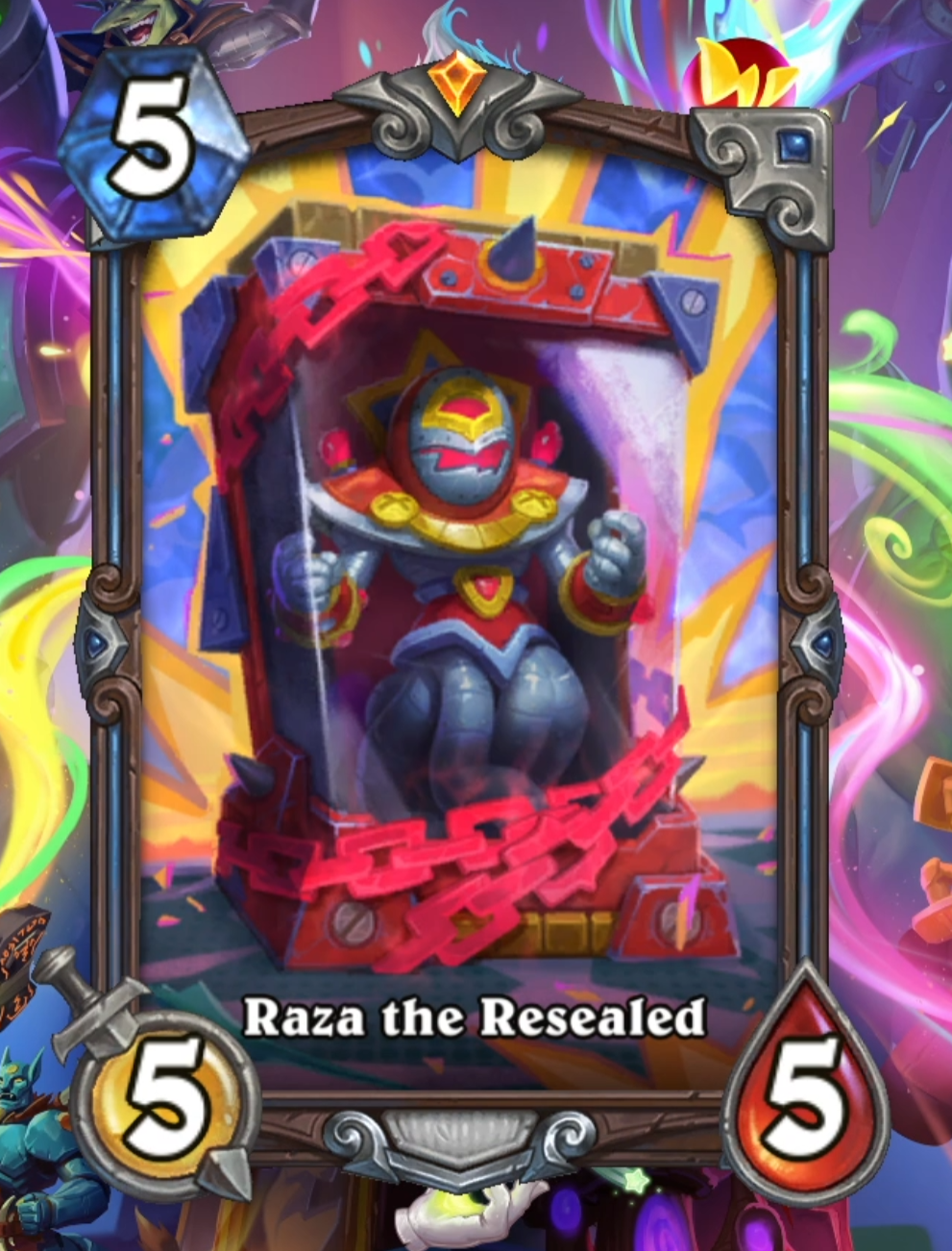 炉石传说重封者拉兹卡牌图鉴