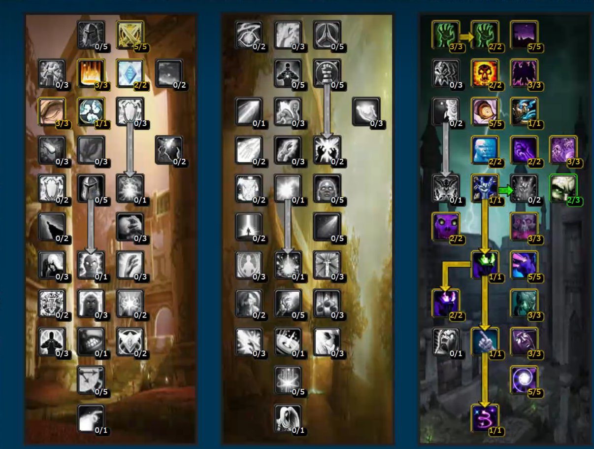 魔兽世界ICC暗牧开荒天赋攻略