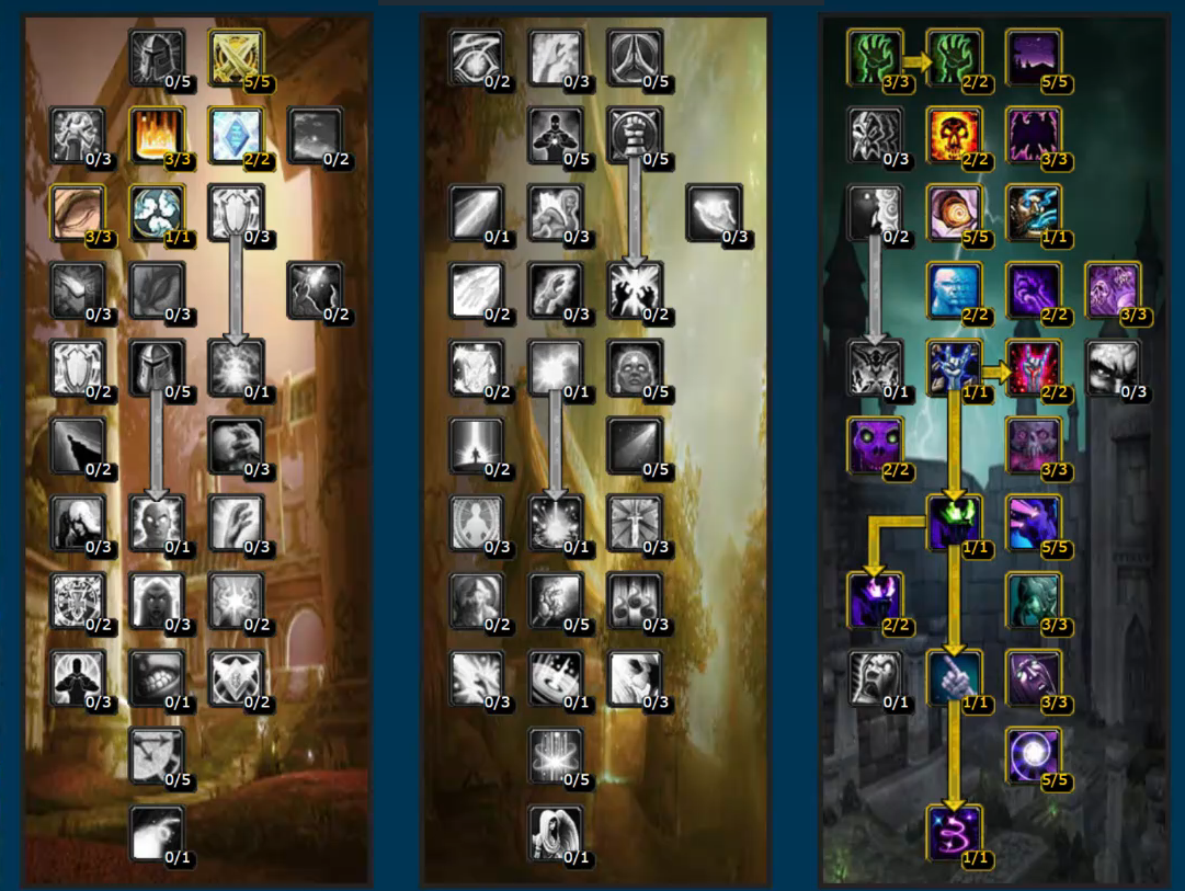 魔兽世界ICC暗牧开荒天赋攻略