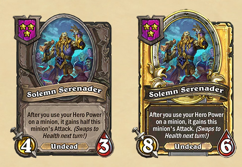 《炉石传说》酒馆战棋新随从庄严咏唱者介绍