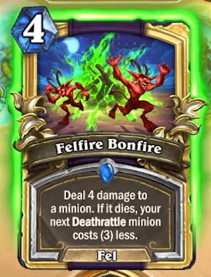 炉石传说邪火篝火卡牌图鉴
