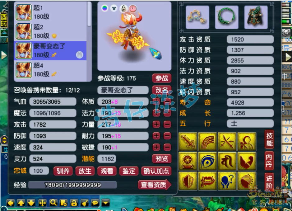 梦幻西游服战五庄观装备