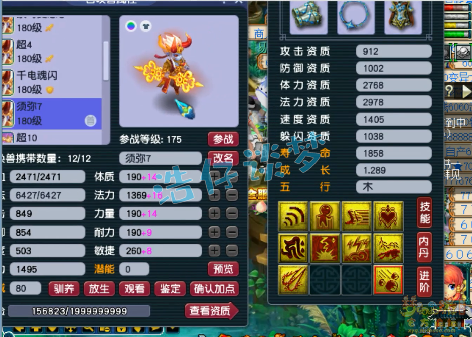 梦幻西游服战五庄观装备