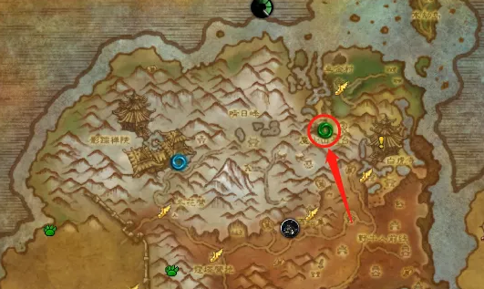 魔兽世界魔古山宝库入口在哪