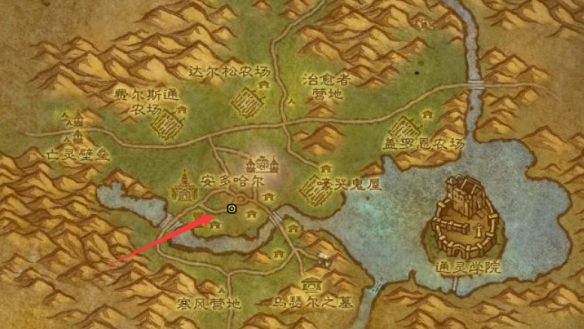 魔兽世界旧通灵学院怎么进入