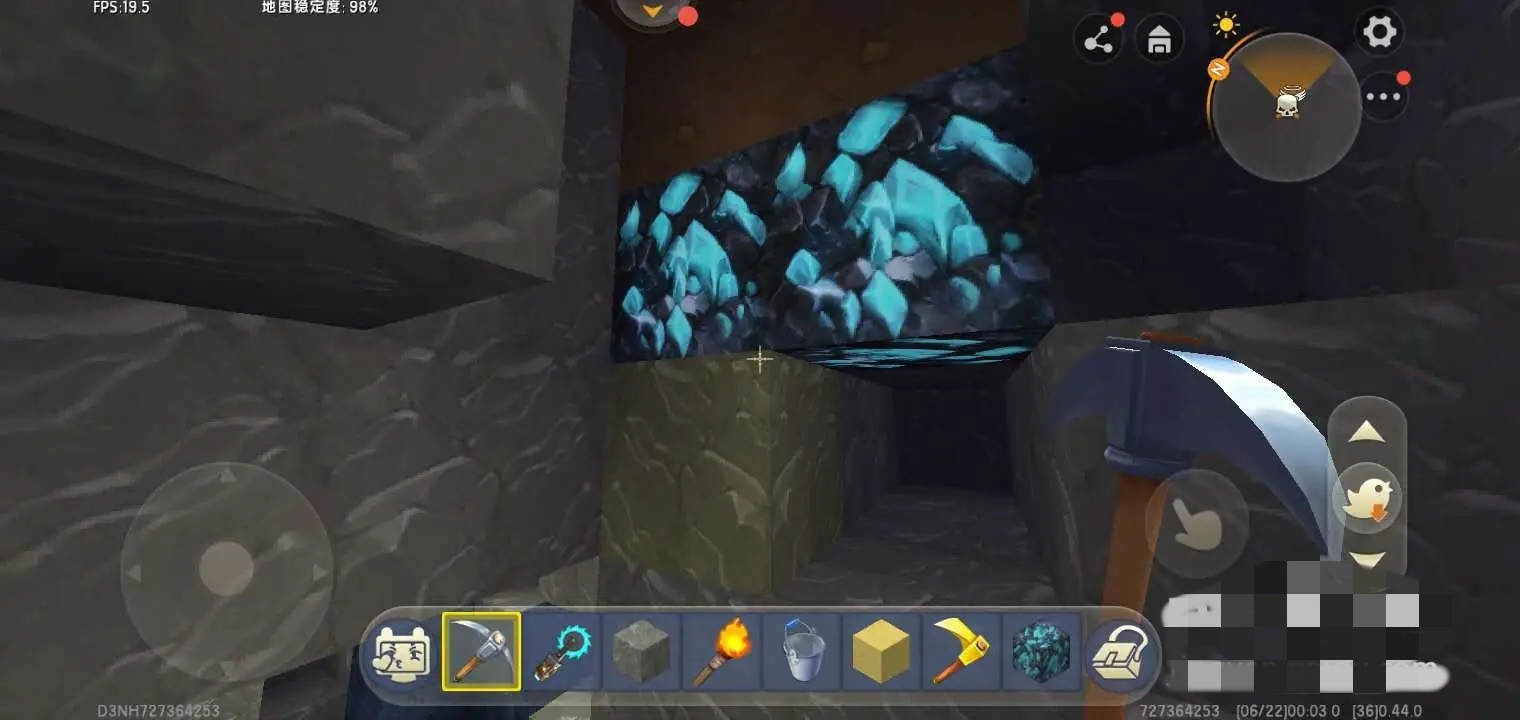 迷你世界蓝钻矿石用什么工具挖2026