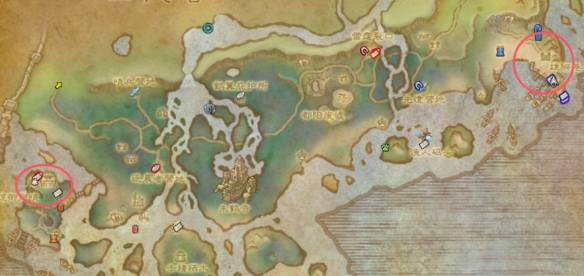 魔兽世界潘达利亚军需官位置大全