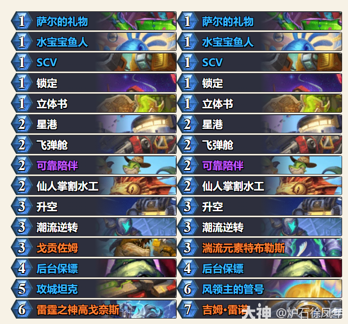 炉石传说快攻萨卡组代码分享