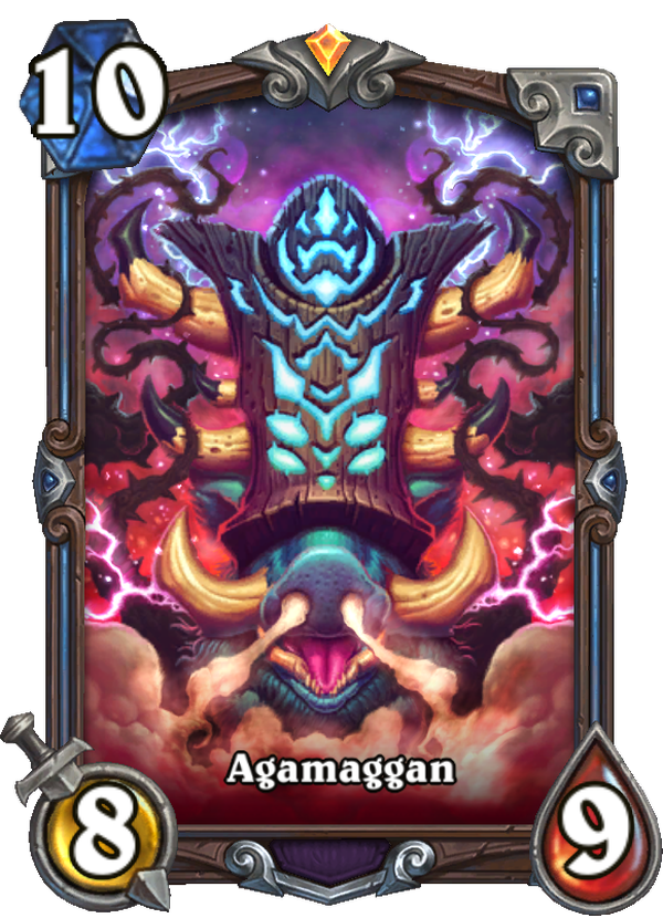 炉石传说阿迦玛甘卡牌图鉴