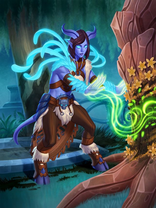 炉石传说花木护侍卡牌图鉴