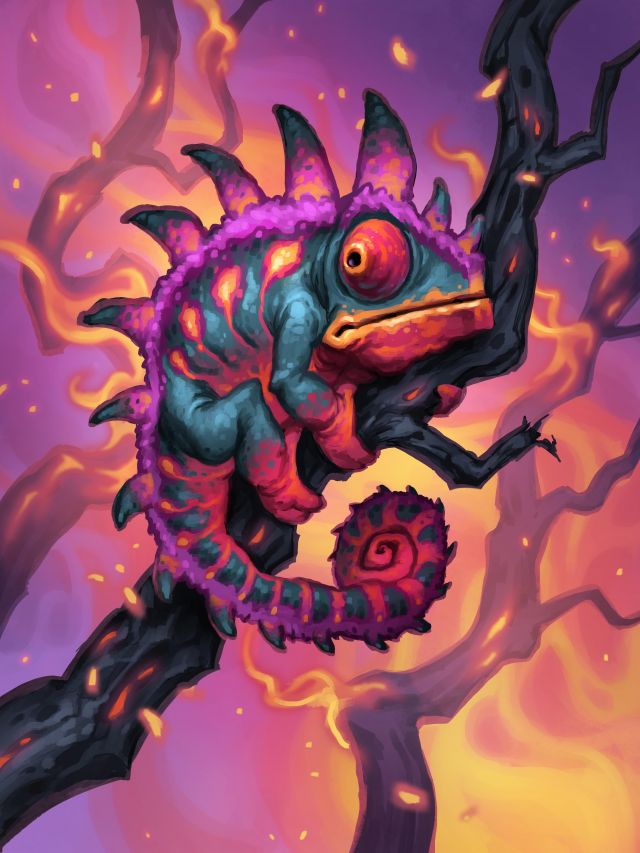 炉石传说火炭变色龙卡牌图鉴