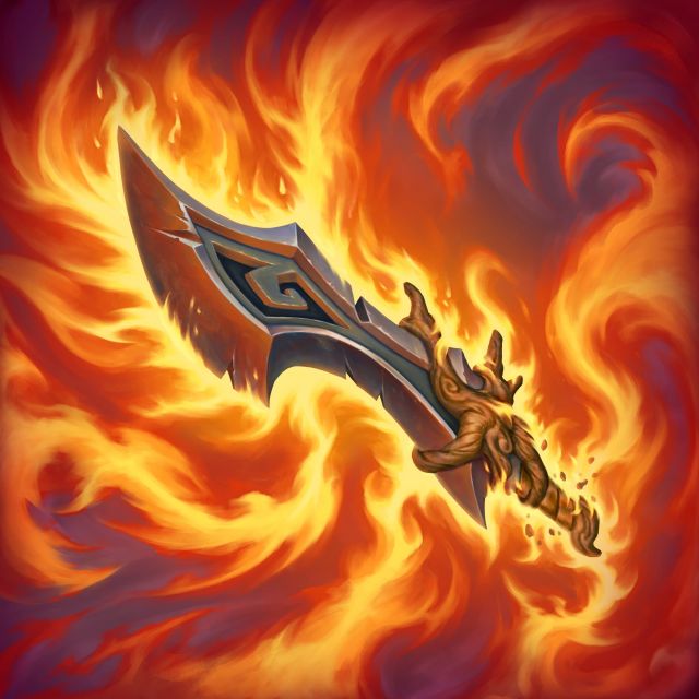 炉石传说燃薪之剑卡牌图鉴