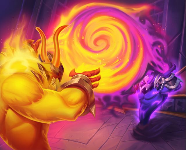 炉石传说影焰晕染卡牌图鉴