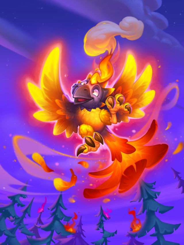 炉石传说永燃火凤卡牌图鉴