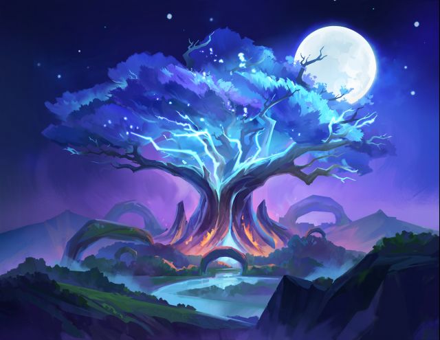 炉石传说新月辉光卡牌图鉴