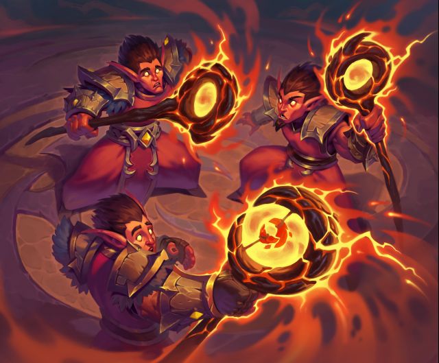 炉石传说过热卡牌图鉴