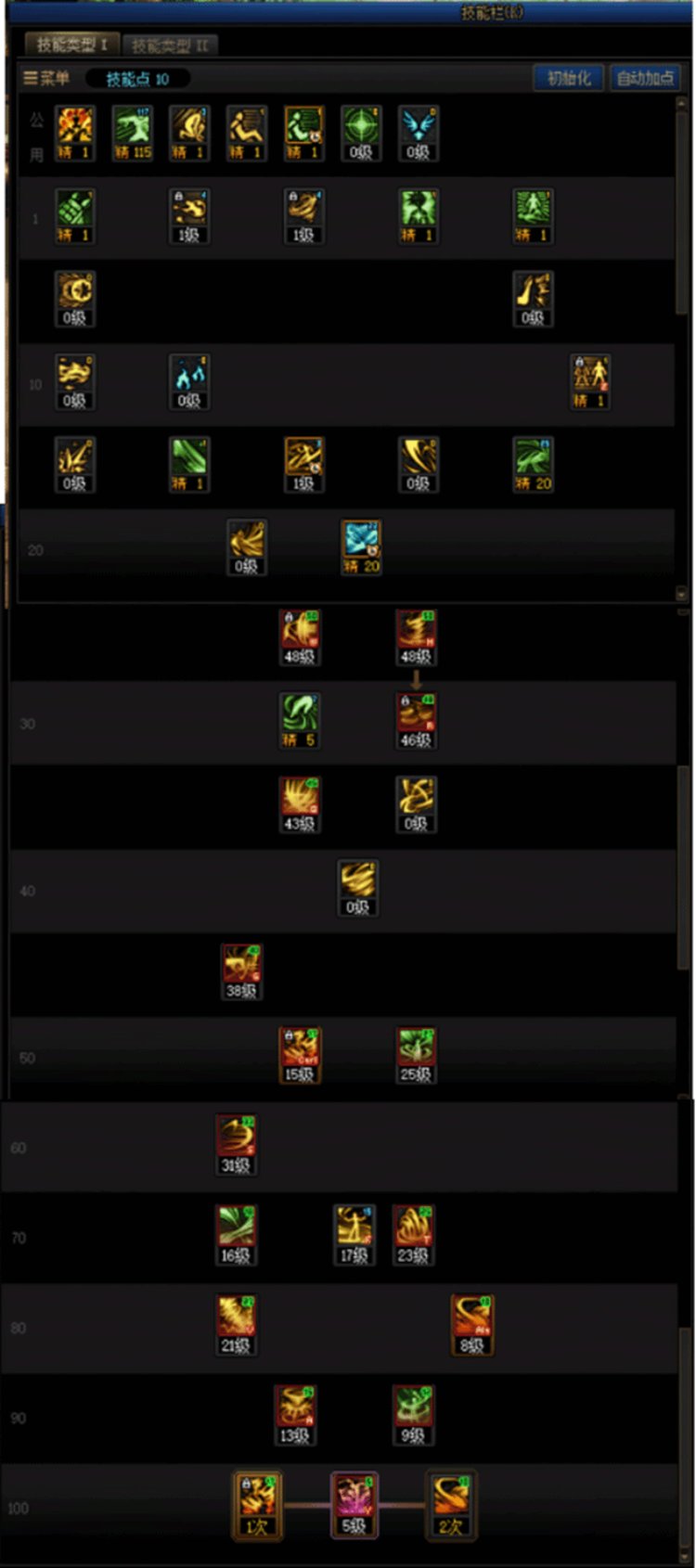 DNF人造神版本风法技能怎么加点