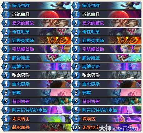 炉石传说2025年5月星舰DK卡组代码分享