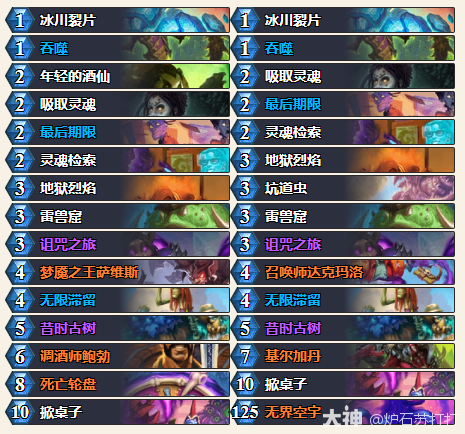 炉石传说2025年5月轮盘术卡组代码分享