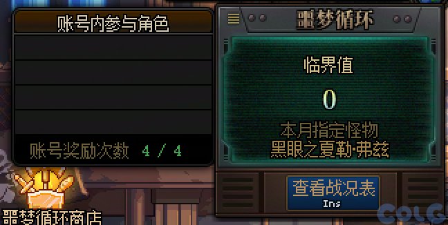 DNF噩梦循环机制介绍