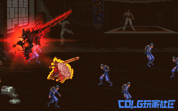 DNF剑魔汲血魔剑塔莫斯之态形态效果演示