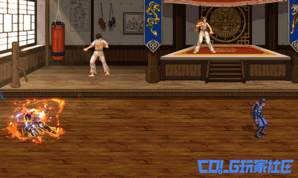 DNF男散打瞬影连环踢千帕踢击形态效果演示