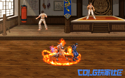 DNF忍者火遁炎舞天璇朦胧火焰形态效果演示