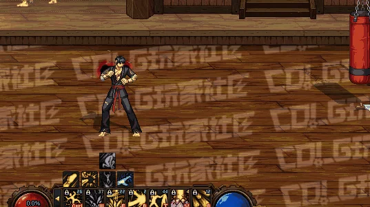 DNF男柔道彗星冲击技能进化全形态一览