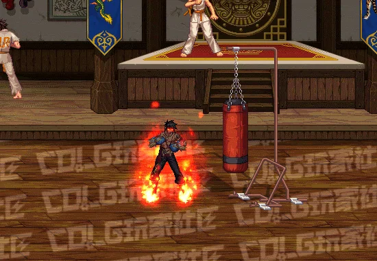 DNF男散打冲膝技能进化全形态一览