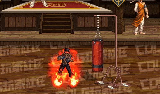 DNF男散打炽焰旋风腿技能进化全形态一览