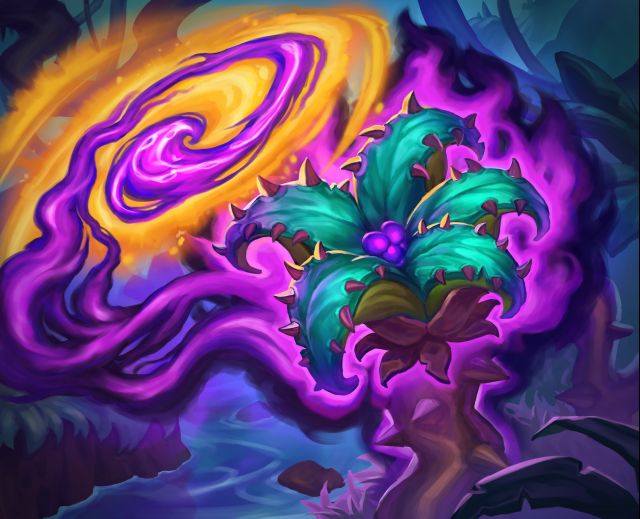 炉石传说墓晨虚空芽卡牌图鉴