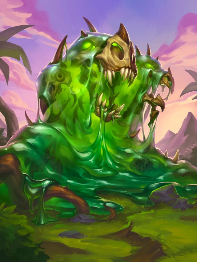 炉石传说蚀解软泥怪卡牌图鉴