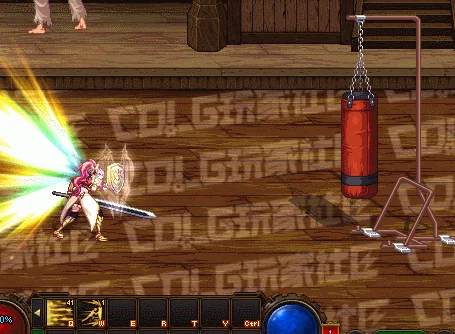 DNF帕拉丁神光闪影击技能进化全形态一览