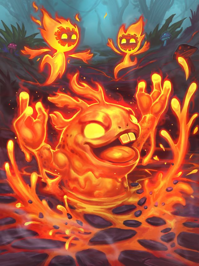 炉石传说烬鳍鱼人卡牌图鉴