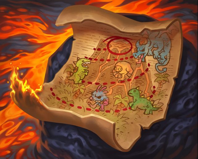 炉石传说登山地图卡牌图鉴