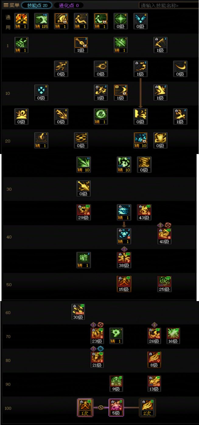 DNF17周年庆忍者加点攻略