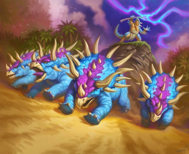 炉石传说顶级恐龙学卡牌图鉴