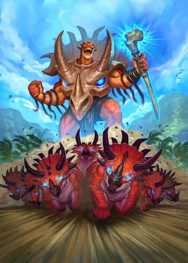 炉石传说顶级恐龙学卡牌图鉴