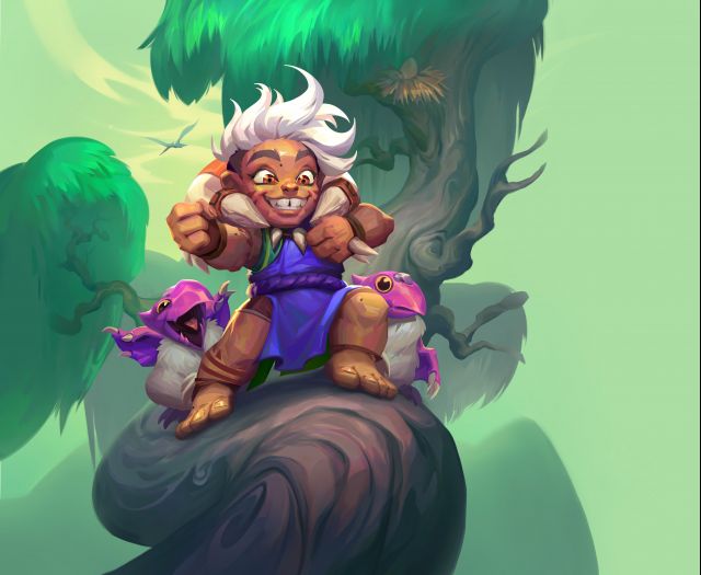 炉石传说环形山的尼利卡牌图鉴