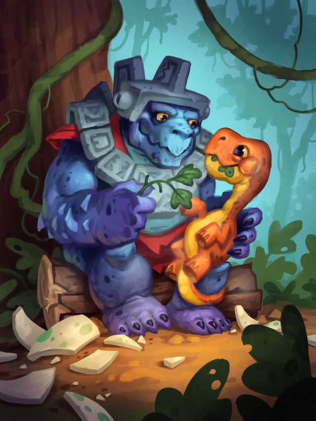 炉石传说恐龙保育师卡牌图鉴