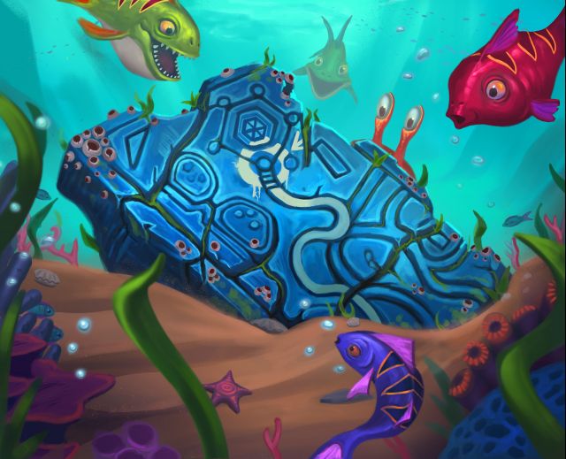 炉石传说淹没的地图卡牌图鉴