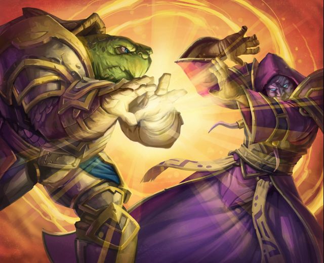 炉石传说蛇颈龙骑手的祝福卡牌图鉴